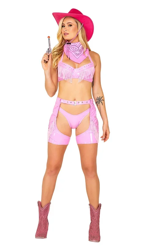 5106 – 4pc Pretty Pink Cowgirl