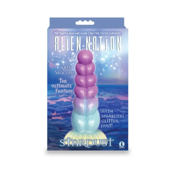Alien Nation Stardust 8.3 in. Silicone Dildo for Cosmic Pleasure