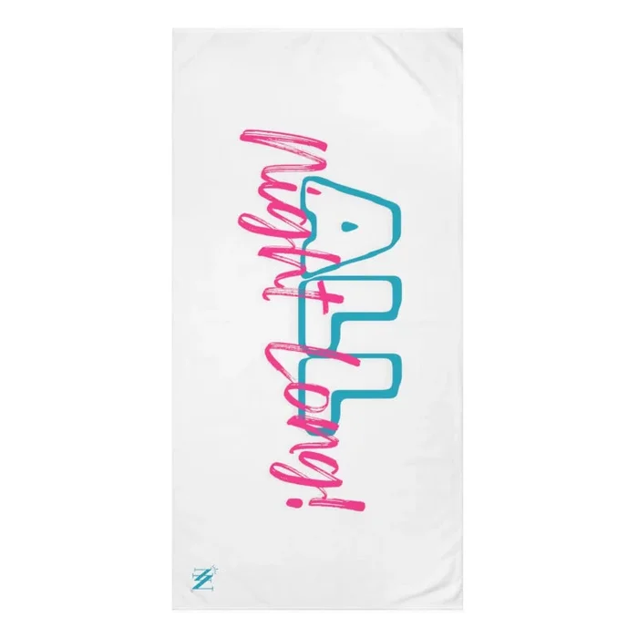 All Night Long | Mix & Match Naughty XL Fun-Flirty Lovers’ Towels