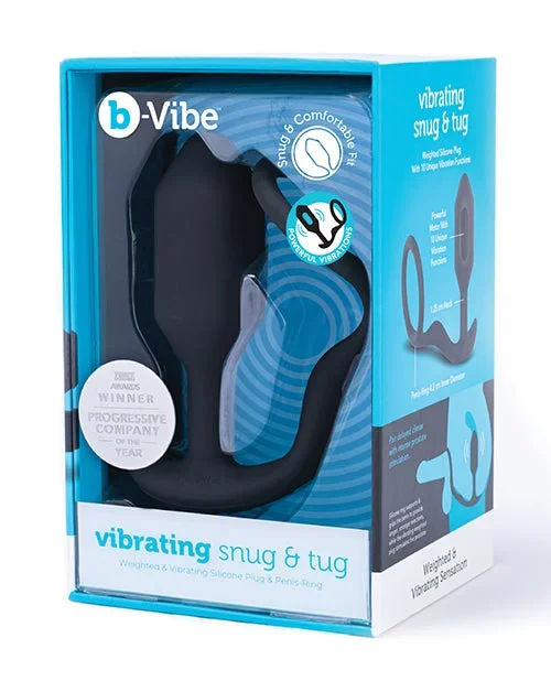 b-Vibe Vibrating Snug & Tug Medium – Black