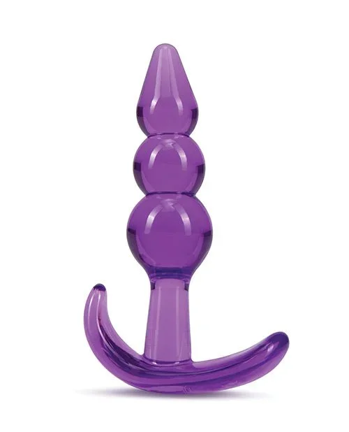 B Yours Triple Bead Anal Plug – Purple