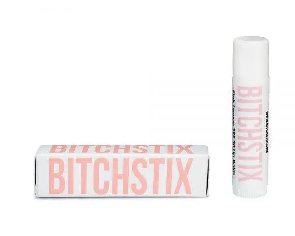 Bitchstix – Pink Lemon SPF30 Lip Balm