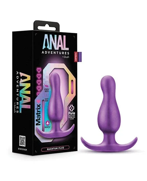 Blush Anal Adventures Matrix Quantum Plug – Purple