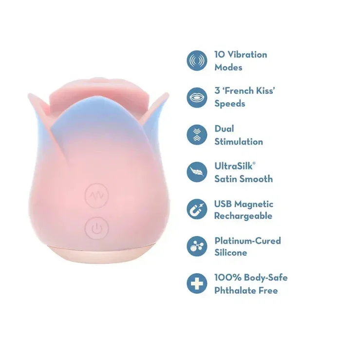 Blush Collection Kissing Rose Vibrator