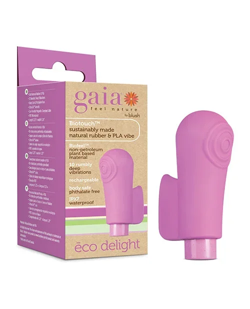 Blush Gaia Eco Delight Bullet & Finger Vibe Purple