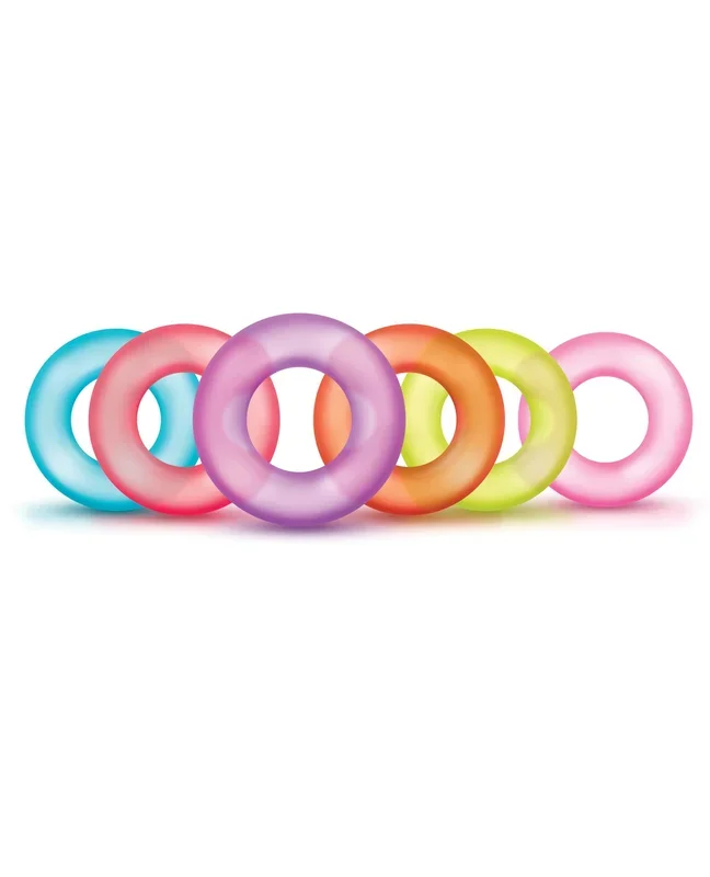 Blush Play With Me King Of The Ring Set Of Six Assorted Colors