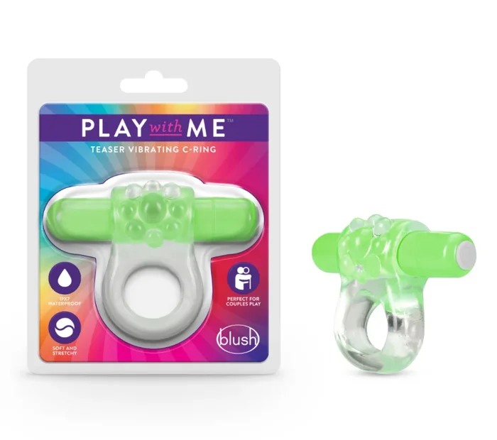 Blush Play With Me Teaser Vibrating Cock Ring