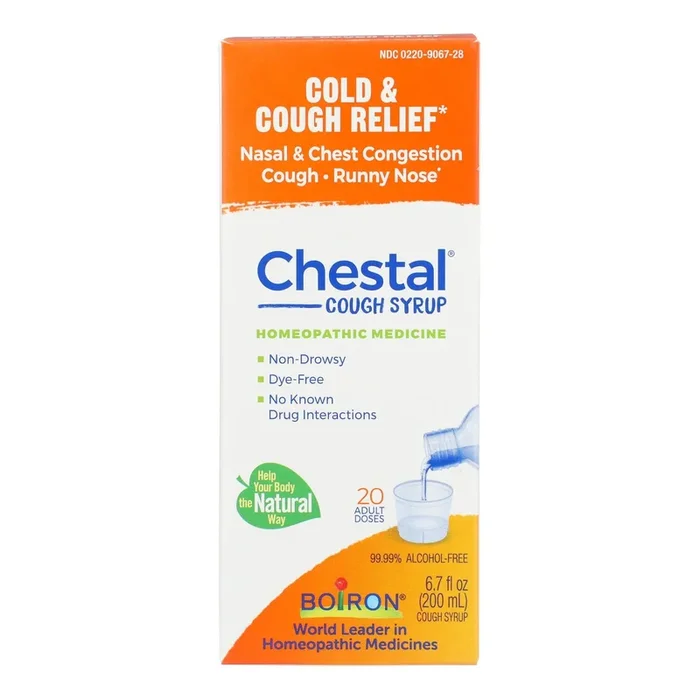 Boiron – Chestal Cold N Cough – Adult – 6.7 fl oz