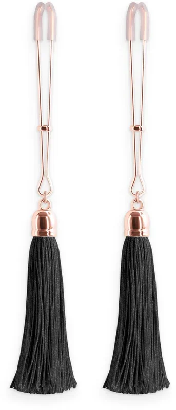 Bound Adjustable Nipple Clamps with Tassle