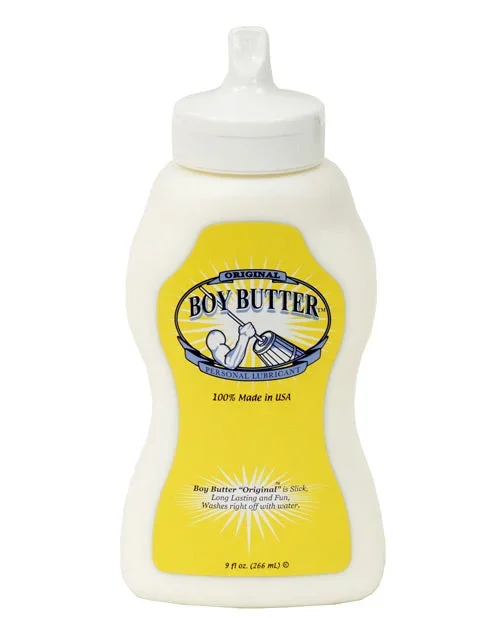 Boy Butter Churn Style – 9 oz Squeeze Botle