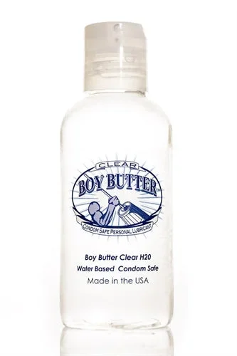 Boy Butter Clear H2O Lube: Magic Glide for Fun and Easy Clean-Up!
