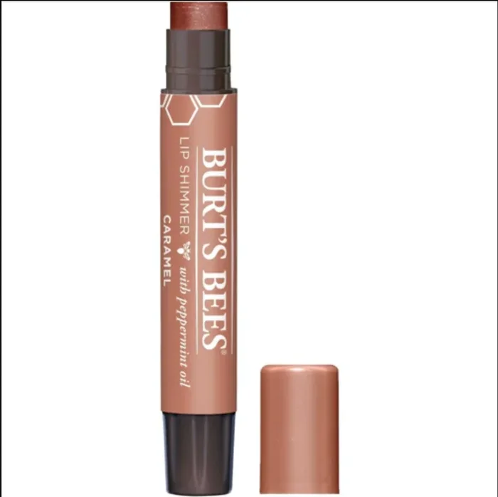 Burt’s Bees Lip Shimmer Caramel 0.09Oz