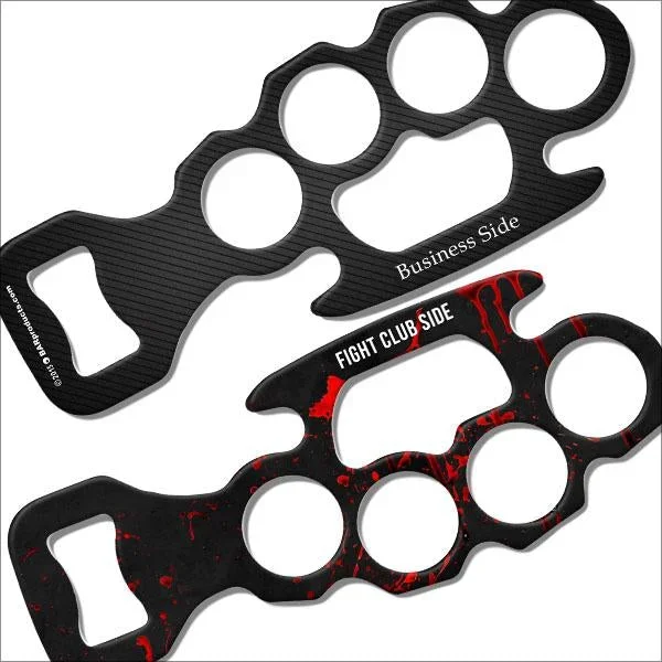 Business Front Kolorcoat™ Knuckle Buster Bottle Opener
