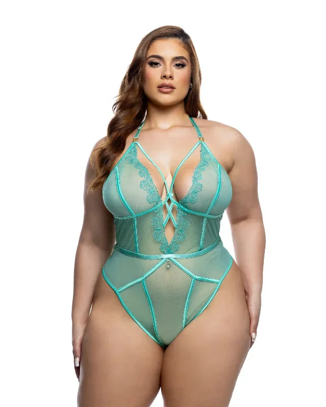 Butterfly Bliss Mint Green Teddy