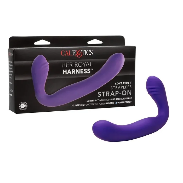Calexotics Her Royal Harness™ Love Rider® Strapless Strap-On