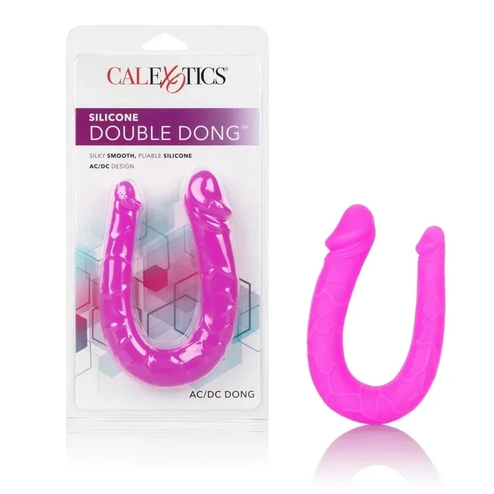 Calexotics Silicone Double Dong AC/DC Dildo