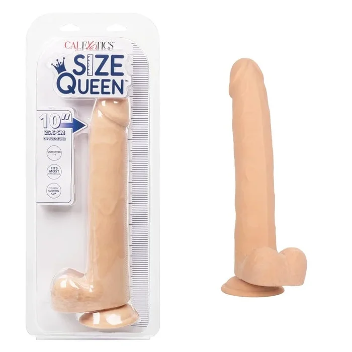 Calexotics Size Queen 10″ Dildo Ivory