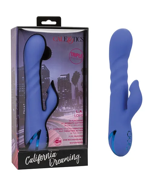 California Dreaming LA Love Massager With 10 Suction Functions And Thrust