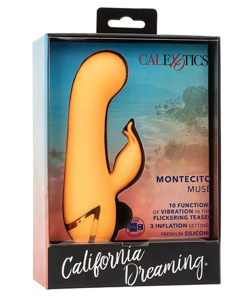 California Dreaming Montecito Muse Dual Stimulation Vibe – Orange
