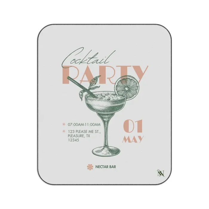 Cocktail Party | Mix Match Fun-Flirty Lovers’ Water-Resistant Blankets
