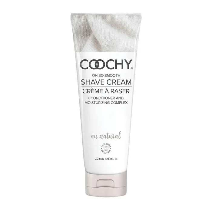 COOCHY Shave Cream – Au Natural – 7.2oz