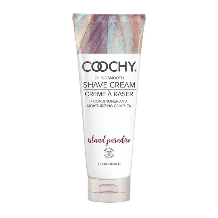 COOCHY Shave Cream – Island Paradise – 7.2 oz