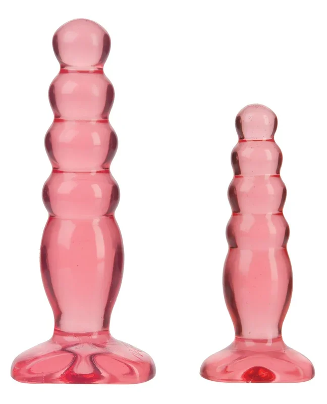 Crystal Jellies Anal Delight Trainer Kit – Pink