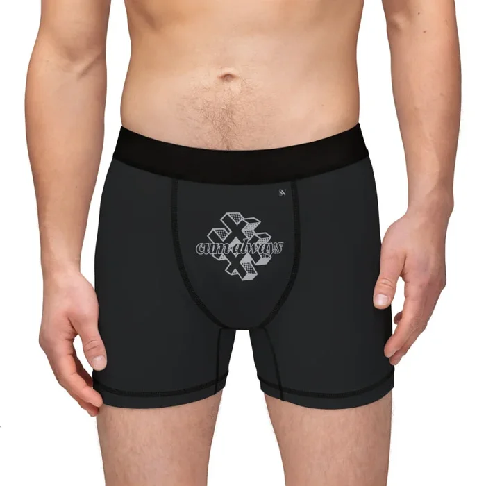 # Cum Always | Mix & Match Men’s Fun-Flirty Lovers’ Boxer Briefs