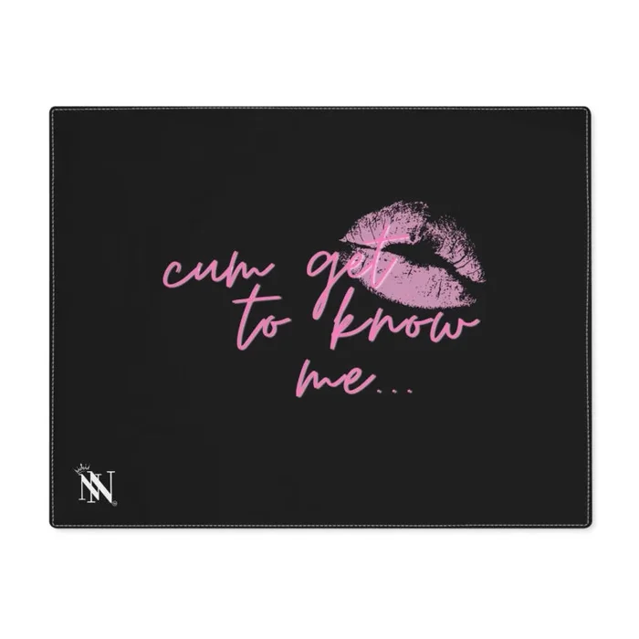 Cum Get to Know Me! | Mix & Match Playful Fun-Flirty Lovers’ Toy Mats