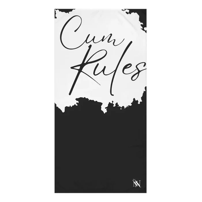Cum Rules | Mix & Match Naughty XL Fun-Flirty Lovers’ Towels
