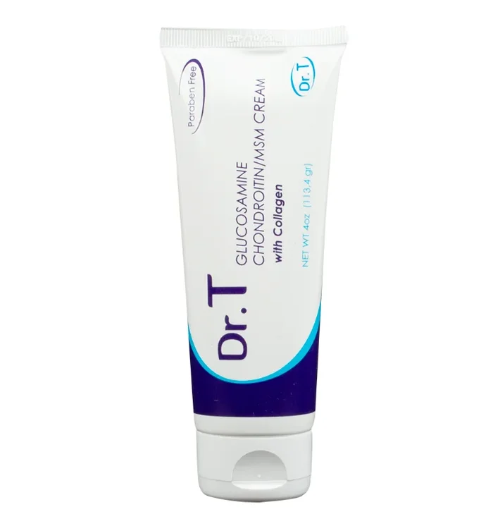 Dr. T Glucosamine Chondroitin/MSM Collagen Joint Cream – 4 fl oz