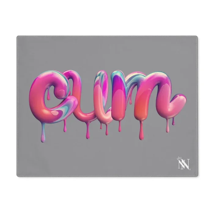Dripping Cum Grey | Mix & Match Playful Fun-Flirty Lovers’ Toy Mats