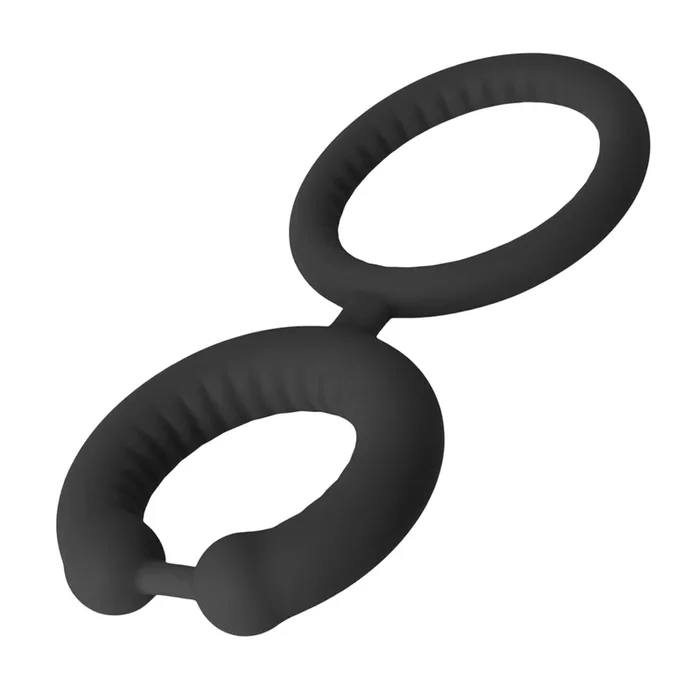 Dual Cock Ring – Extra-stretchy Where You Need It, & Snug Where It Counts!
