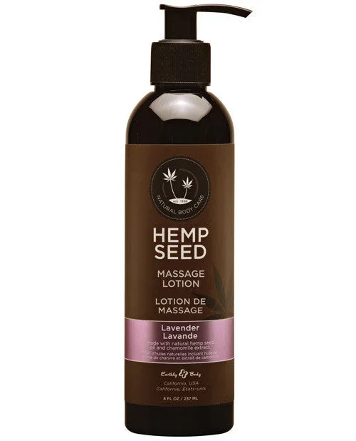 Earthly Body Hemp Seed Massage Lotion 8 oz – Lavender