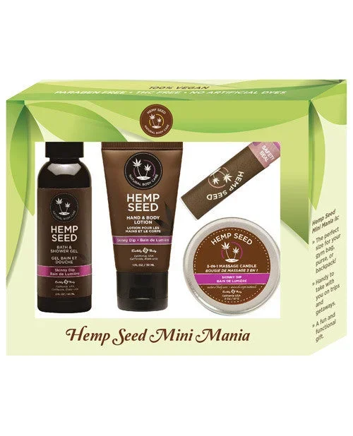 Earthly Body Hemp Seed Mini Mania Kit – Skinny Dip