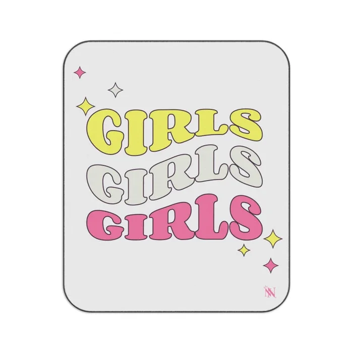 Girls Girls Girls | Mix Match Fun-Flirty Lovers’ Water-Resistant Blankets