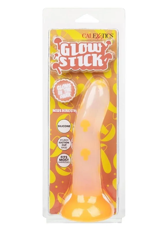 Glow Stick Mushroom Dildo with Suction Base