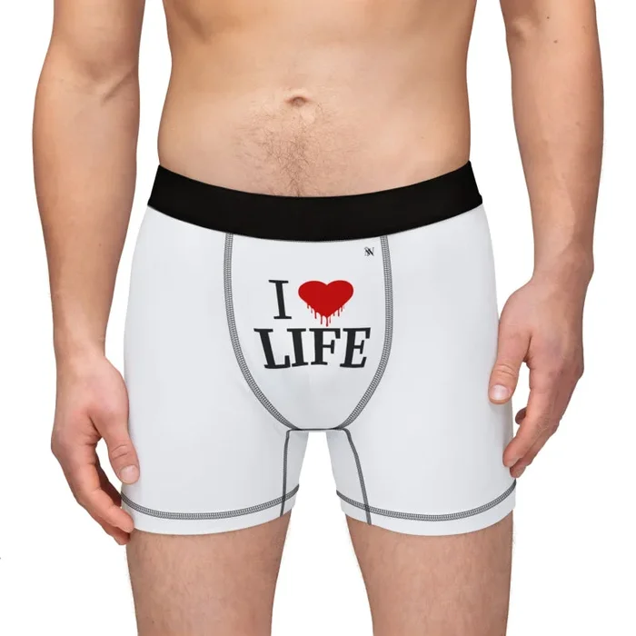 I Love Dripping Life | Mix & Match Men’s Fun-Flirty Lovers’ Boxer Briefs