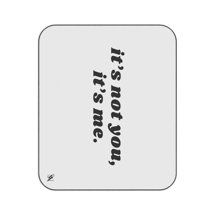 It’s Not You Breakup | Mix Match Fun-Flirty Lovers’ Water-Resistant Blankets