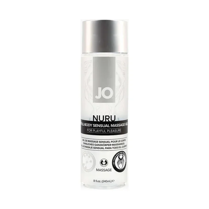 JO Nuru Full-Body Sensual Massage Gel 8 oz.