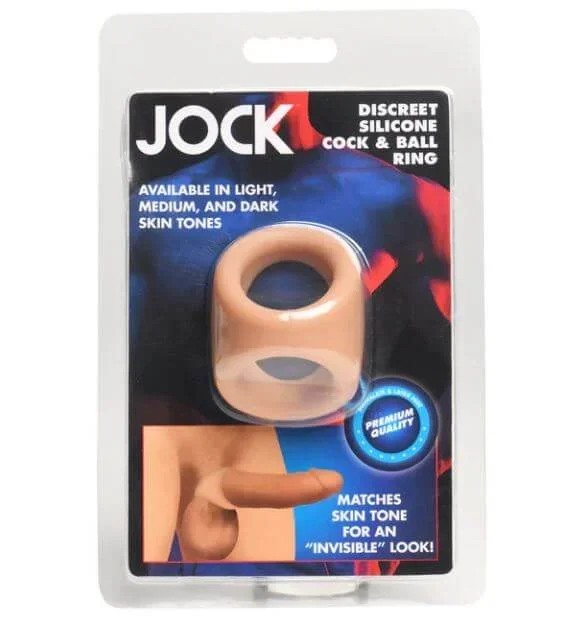 Jock Silicone Cock and Ball Ring Medium