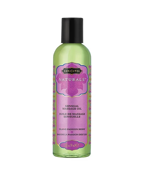 Kama Sutra Naturals Massage Oil 2 oz Island Passion Berry