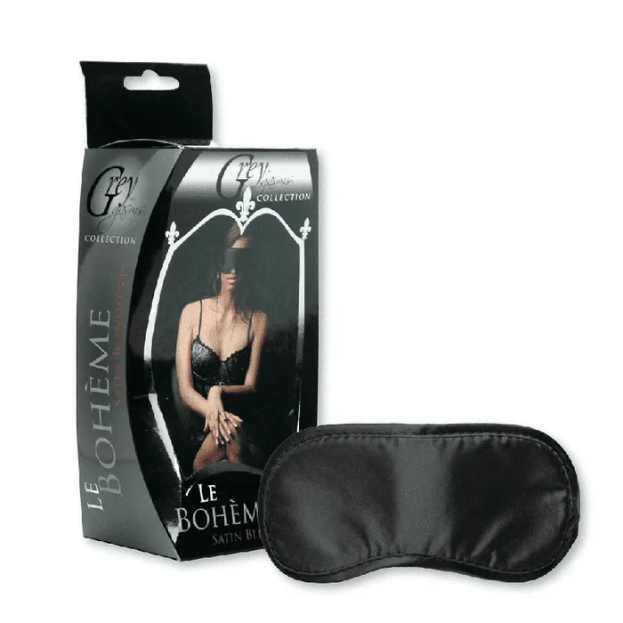 Le Bohème Luxury Satin Blindfold – GreyGasm Collection