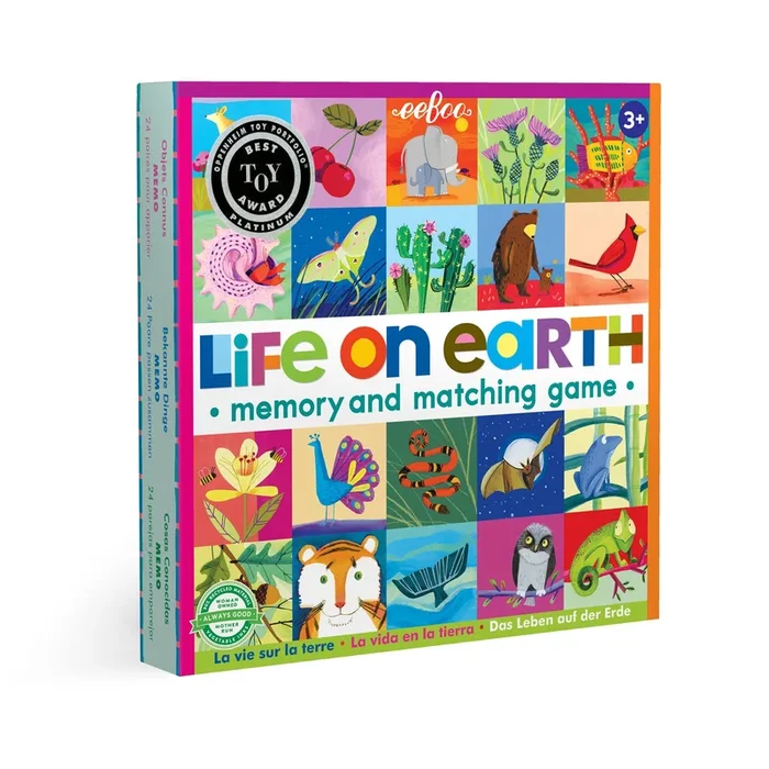 Life on Earth Animal Memory Game