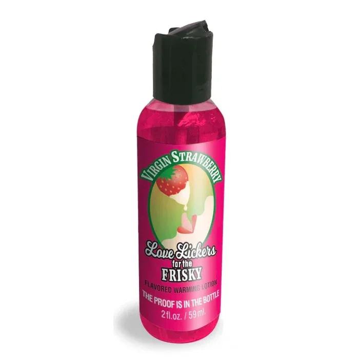 Love Lickers Massage Oil – Virgin Strawberry – 1.76 Fl. Oz.