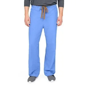 Medline PerforMAX Unisex Reversible Scrub Pants with Front Drawstring – PerforMAX Unisex Reversible Drawstring Scrub Pants with Angelica Color-Coding, Size 5XL Regular Inseam, Ceil Blue – 800NTH5XL-CA