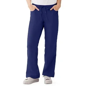 Medline PerforMAX Women’s Modern Fit Boot Cut Scrub Pants with 2 Pockets – PerforMAX Women’s Modern Fit Boot Cut Scrub Pants with 2 Pockets, Size 2XL Petite Inseam, Navy – 865NNTXXLP
