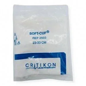 Medline ReNewal Reprocessed GE Blood Pressure Cuff – Blood Pressure Cuff with 2 Tubes, Size Adult – 2503R