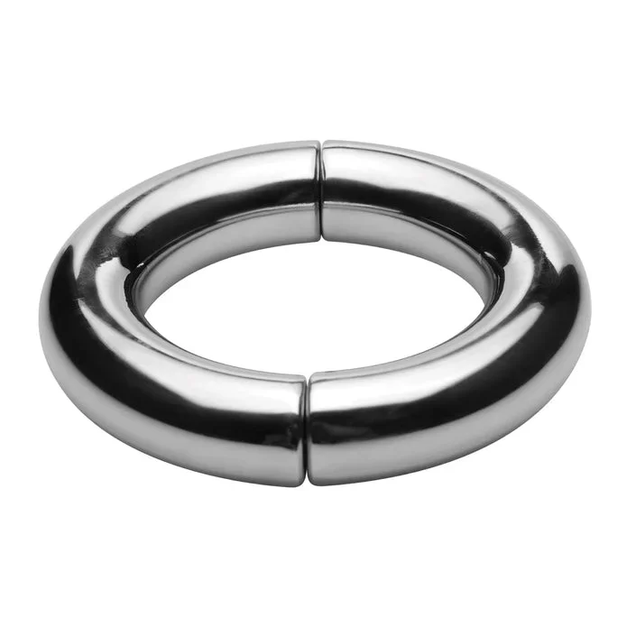 Mega Magnetize Stainless Steel Magnetic Cock Ring