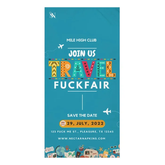 Mile High Club | Mix & Match Naughty XL Fun-Flirty Lovers’ Towels